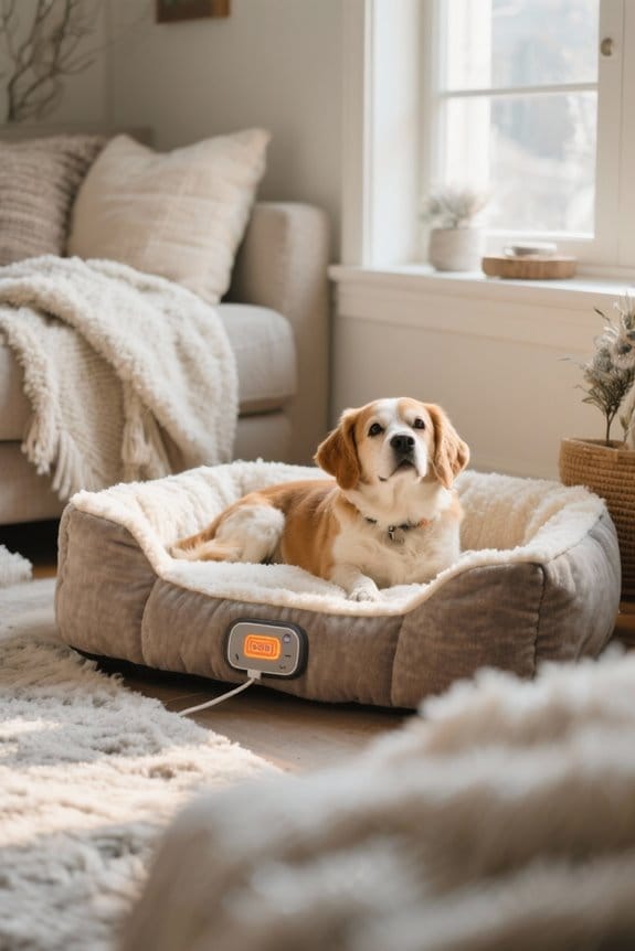 choosing a heated pet bed