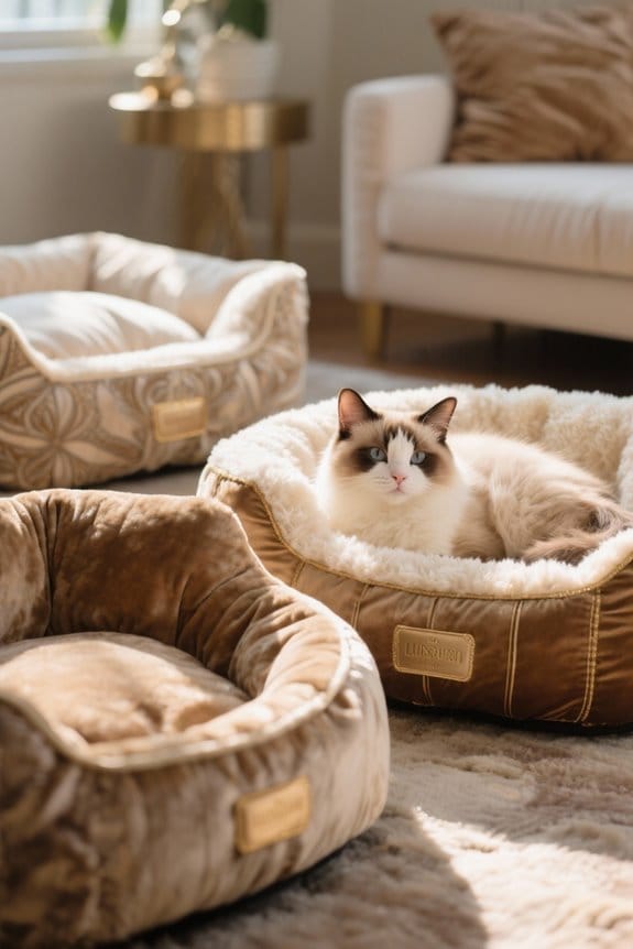 choosing a luxury cat bed