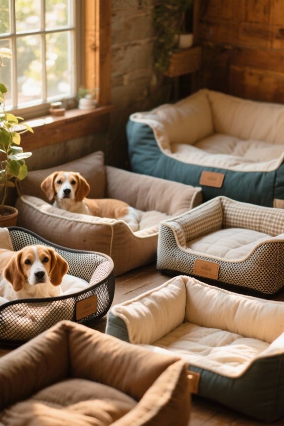 choosing a ventilated dog bed