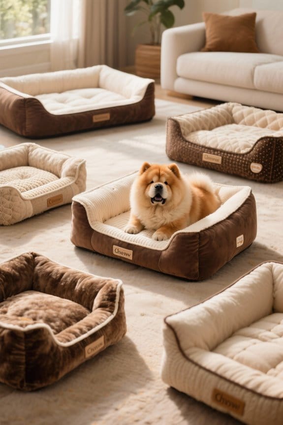 choosing chow chow bed