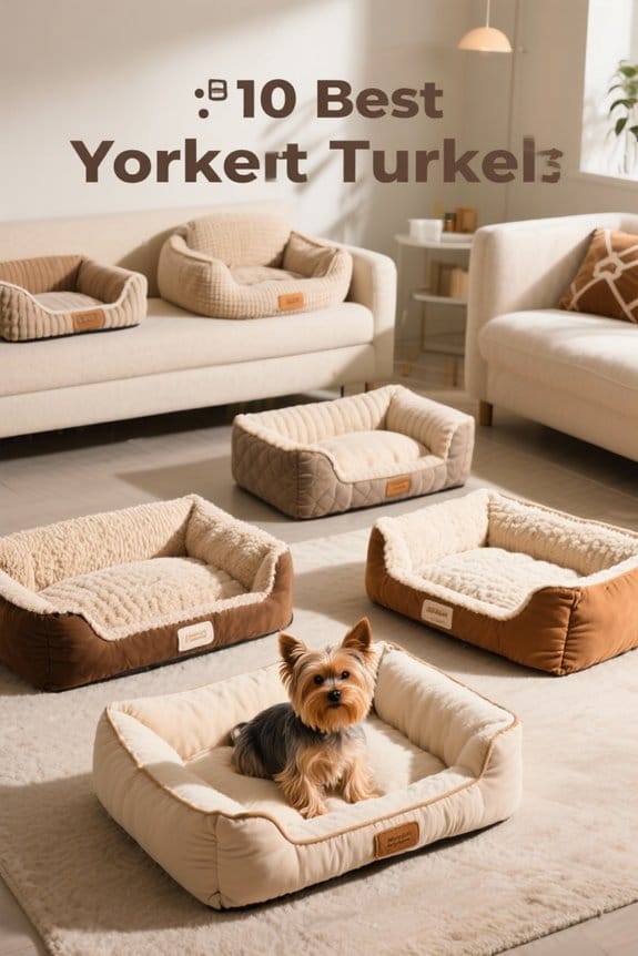 comfortable stylish yorkie beds
