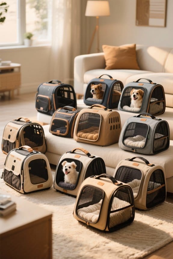 comfortable travel pet carriers