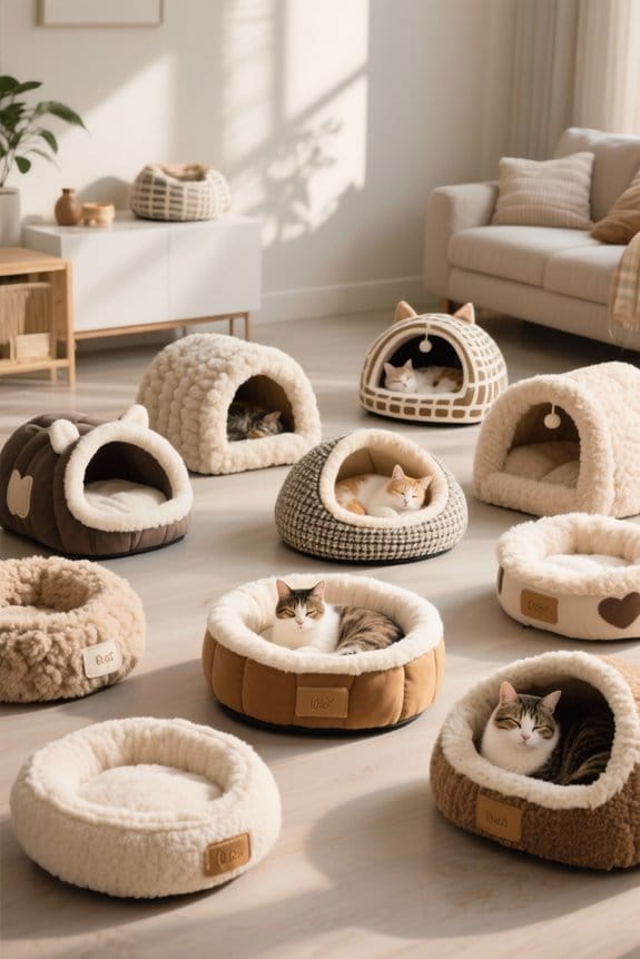 cozy cat bed caves