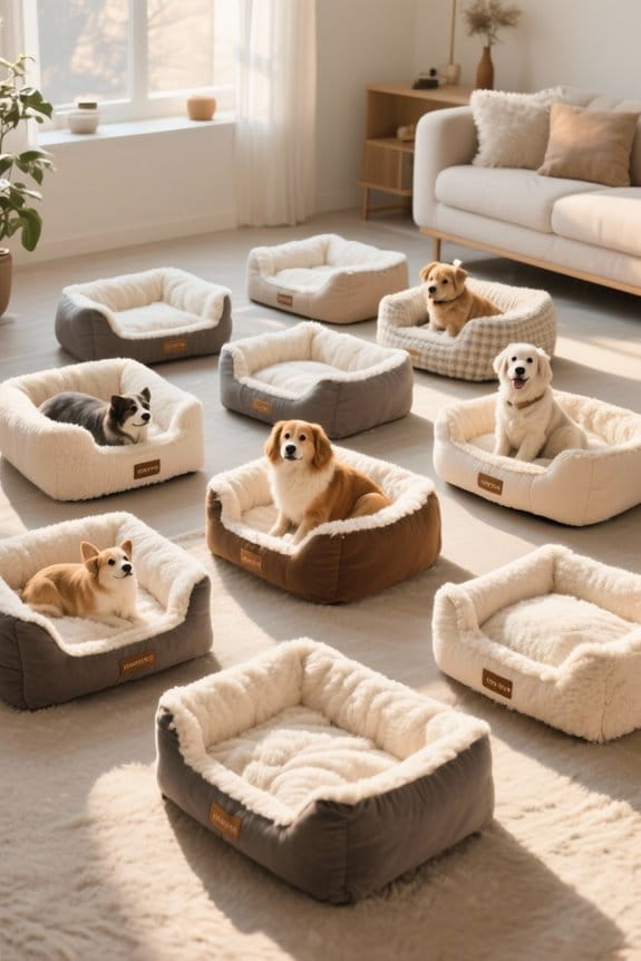 cozy thermal pet beds