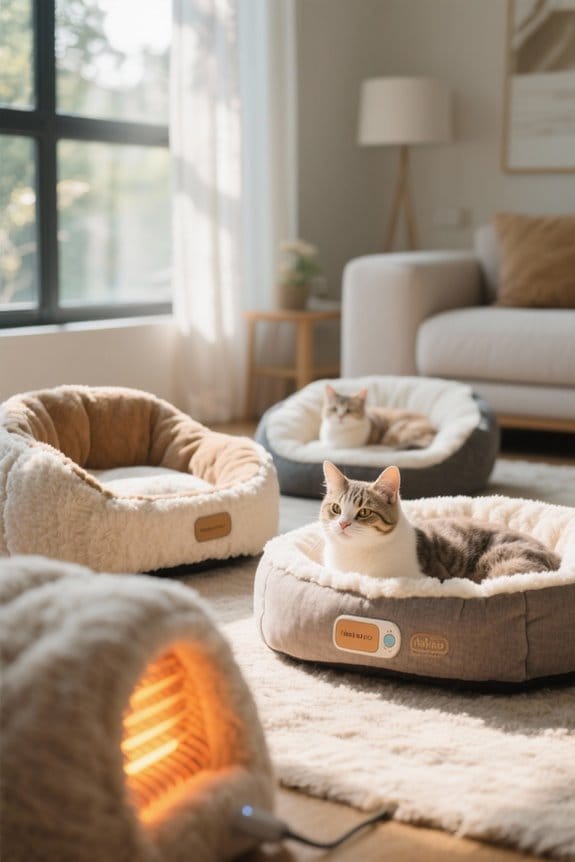 heated cat bed considerations