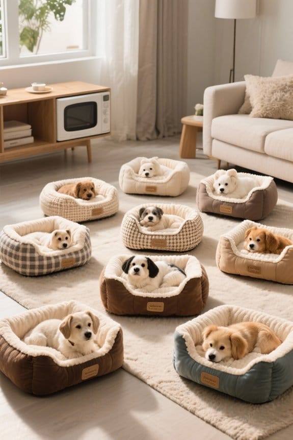 microwavable pet beds selection