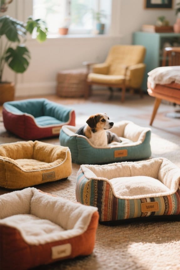 retro pet bed selection factors