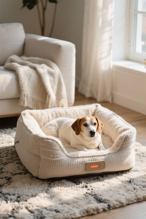 safe heated dog bed factors