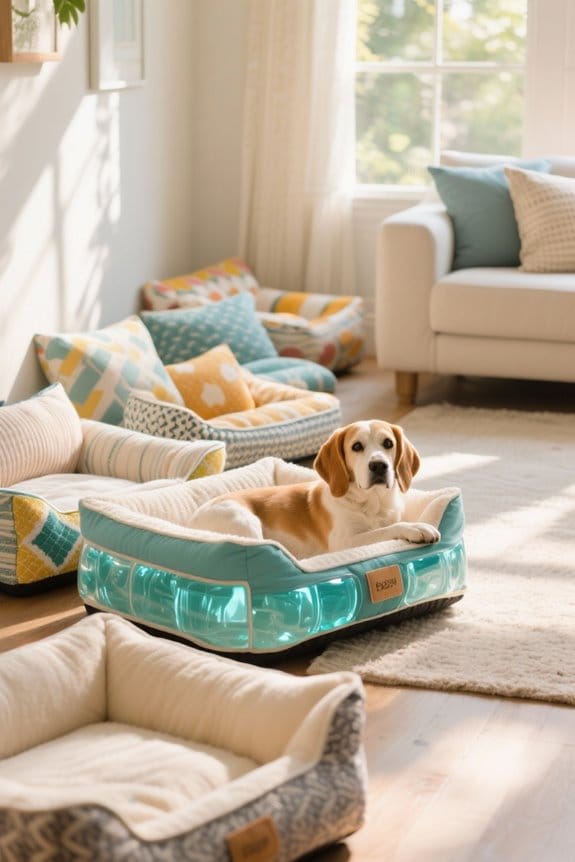 summer dog bed selection factors