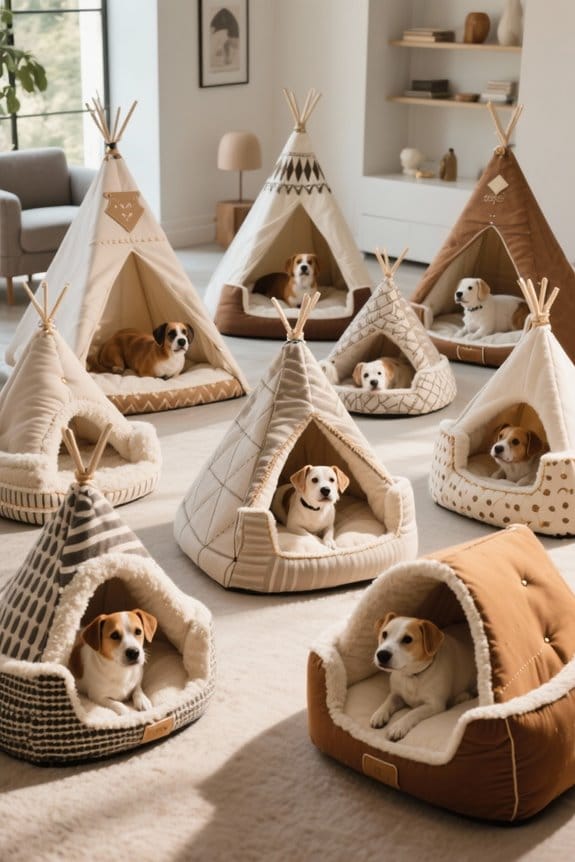 teepee beds for dogs