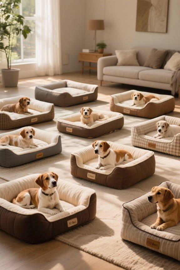 therapeutic dog beds ranking