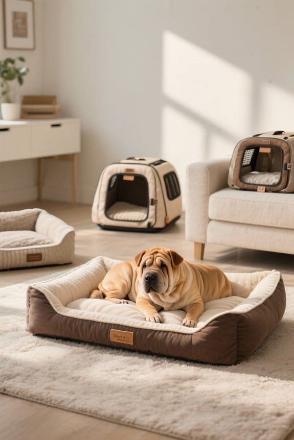 ultimate comfort for shar pei