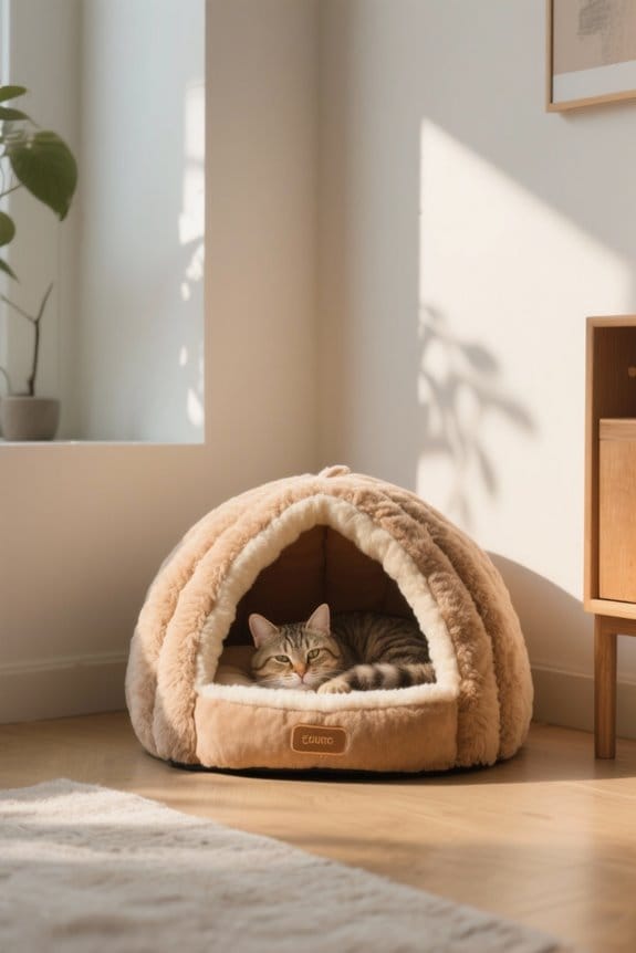 cats enjoy cozy hideaways