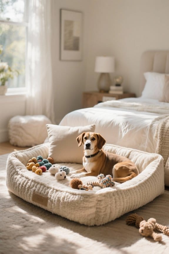circling enhances dog comfort