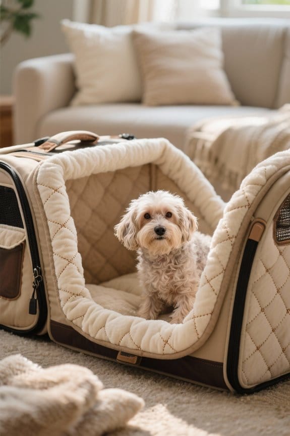 comfortable padded liners for pets