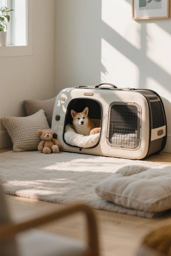 creating calming carrier environments