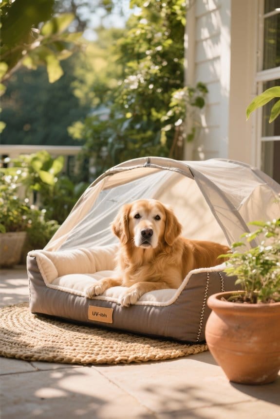 dog sun protection strategies