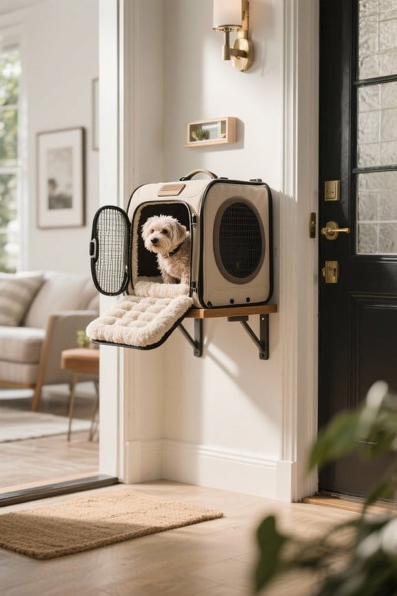 elevated entryways for pets