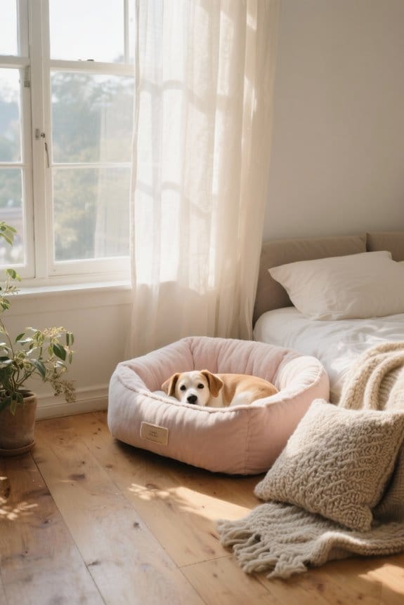 optimal pet sleep environment