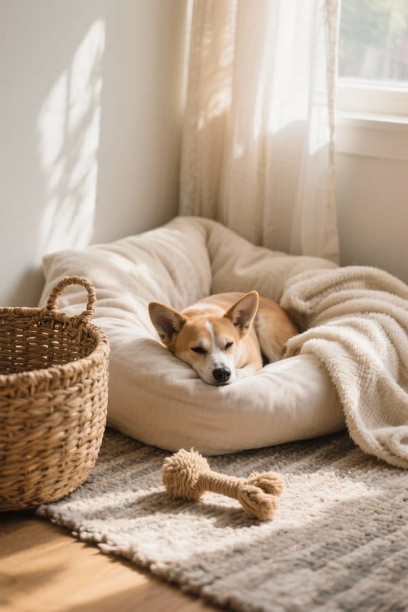 peaceful quiet rest environment