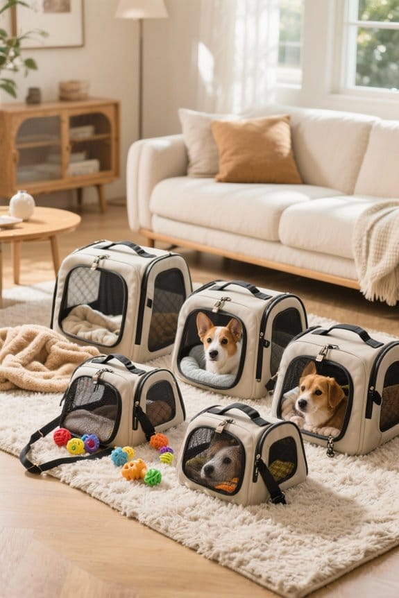 proper carriers for pets