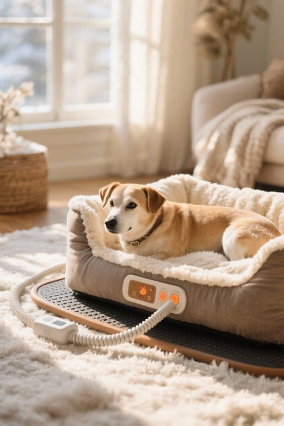 safe and comfortable heated beds