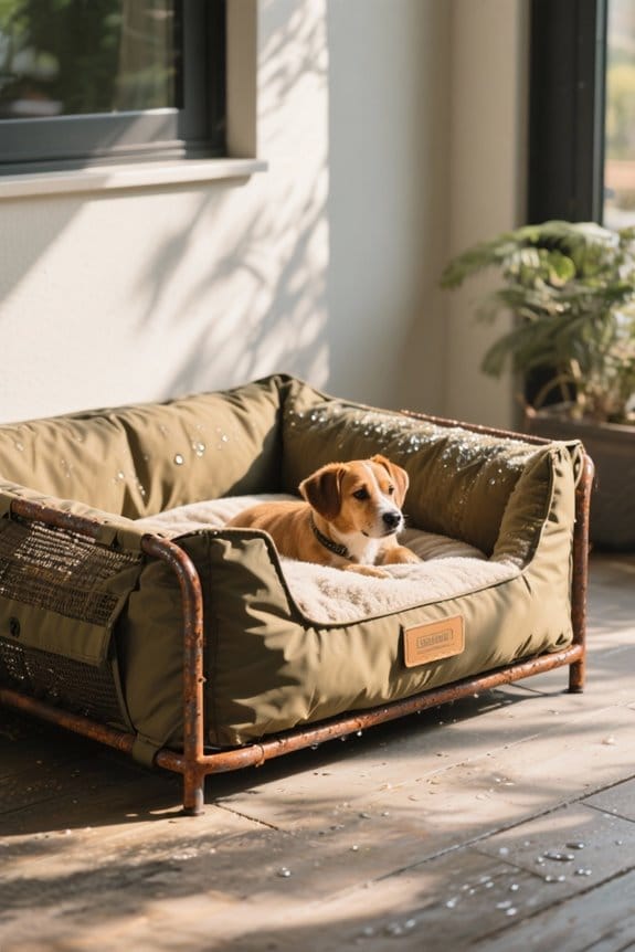 weather resistant outdoor bedding